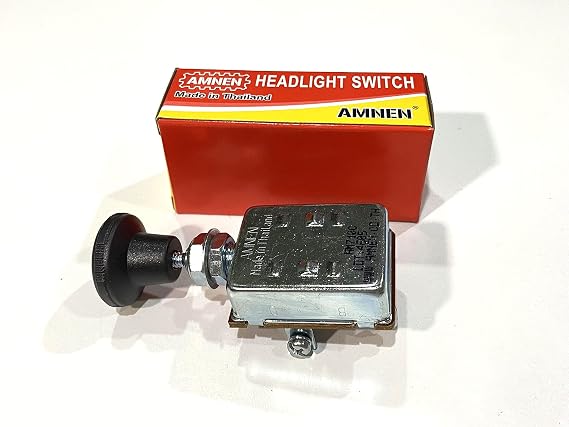 Universal 2-Position Push Button Headlight Switch AM-710C