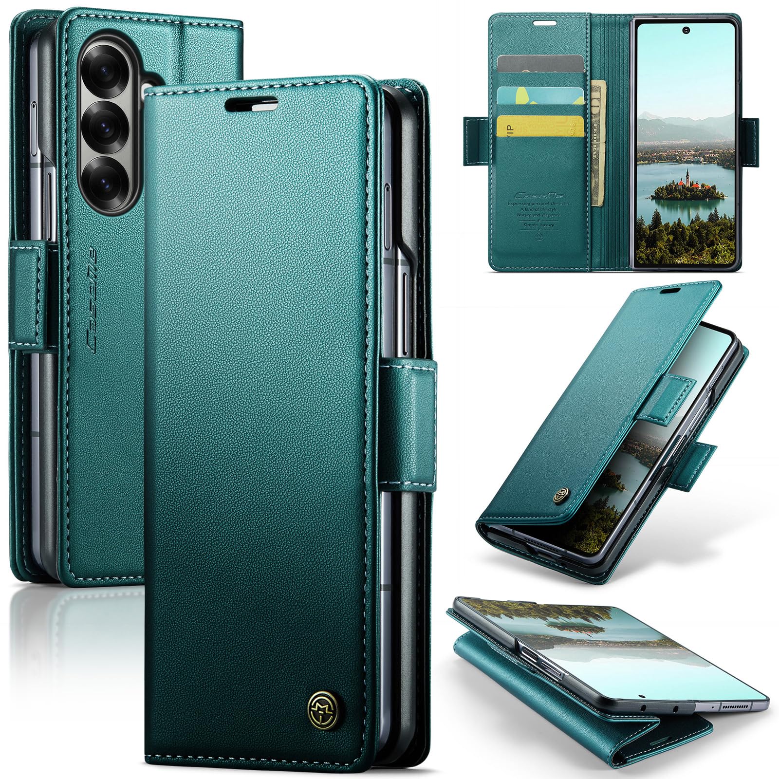 Amazon.co.jp: ReHowy Samsung Galaxy Z Fold 7 対応 ケース 手帳型 PU