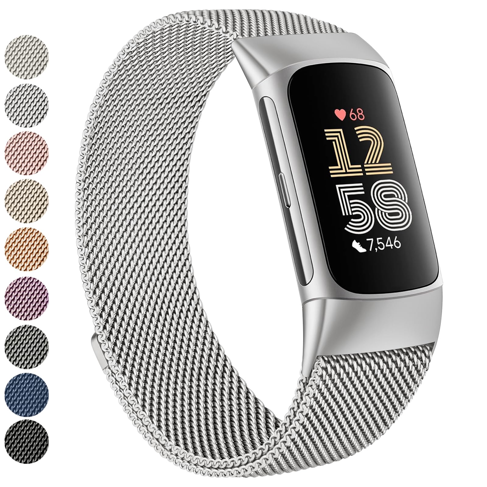 Vanjua for Fitbit Charge 6 Bands Women Men - arm and wristband accessories | Mubboo