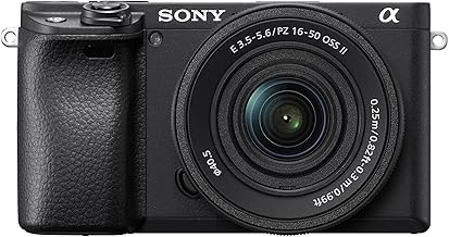 Sony Alpha 6400 System Camera (APS-C) with 16-50 mm Lens - 0.02s Auto Focus with Eye Detection, 4K Video, Foldable Display, Ideal for Vlogging, Photo & Travel