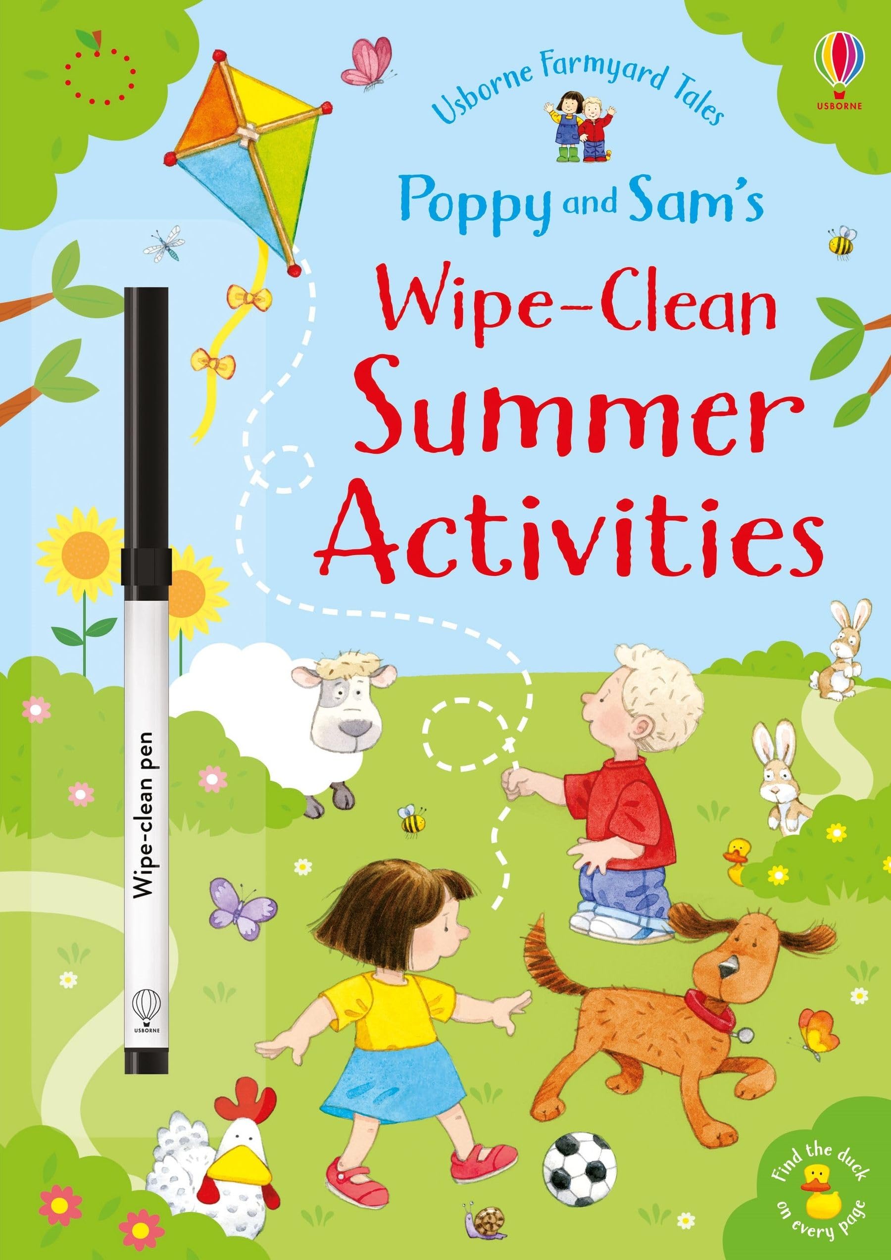Sam Taplin Poppy & Sam's Wipe-Clean Summer Activities Paperback Book