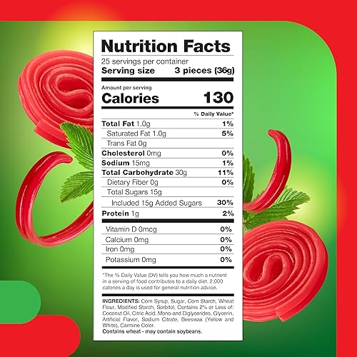 Miniatura 2 de Gerrit's Broadway Strawberry Wheels - Caramelos de regaliz, paquete a granel de 2 libras