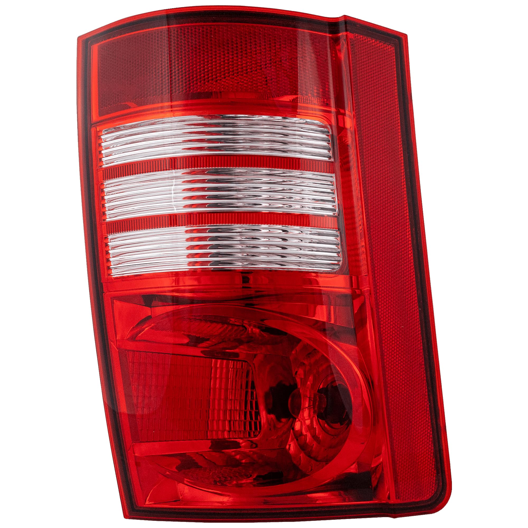 Evan-Fischer Tail Light Assembly Compatible with 2008-2010 Chrysler Town & Country Halogen Driver Side