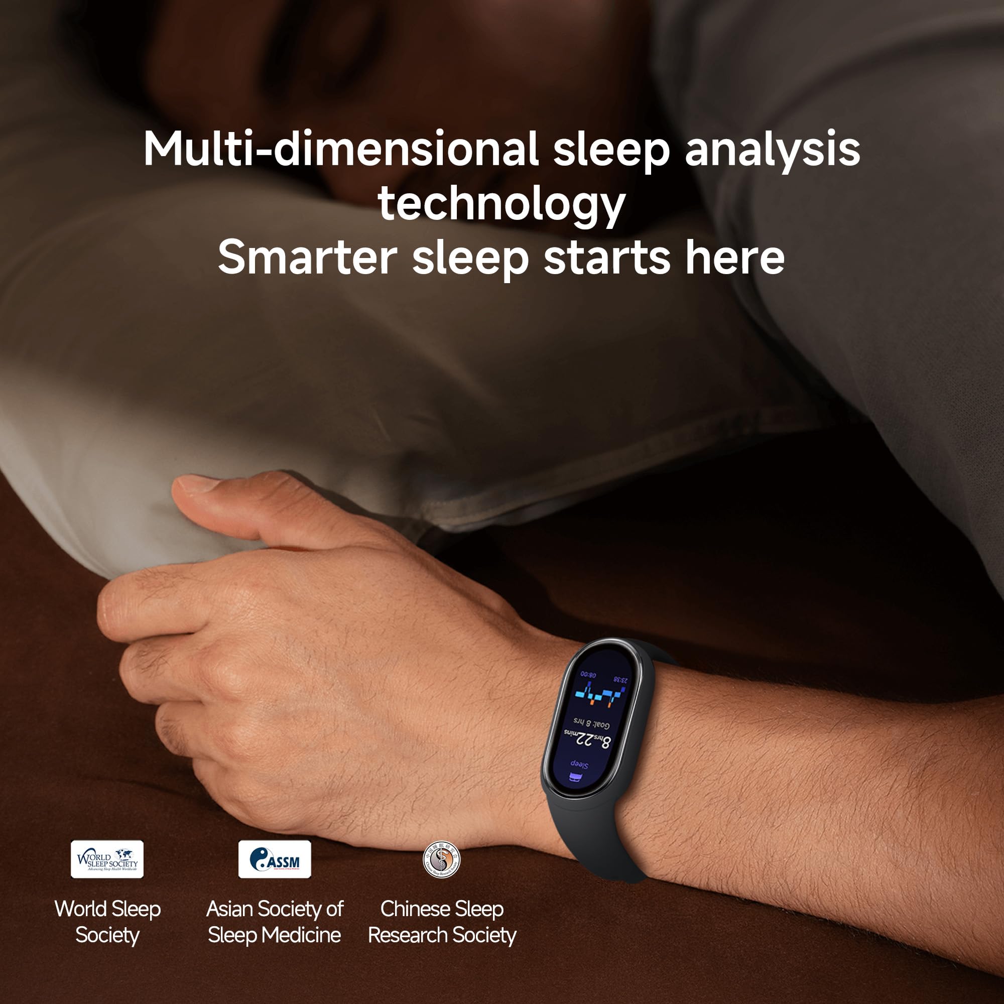 XIAOMI Mi Smart Watch Band 10, 5ATM Waterproof Fitness Step Tracker Sports Digital Smart Watch Health Band for Men Women, 1.72" AMOLED Display, 150+ Sports Modes 24/7 Sleep Monitor (Glacier Silver)