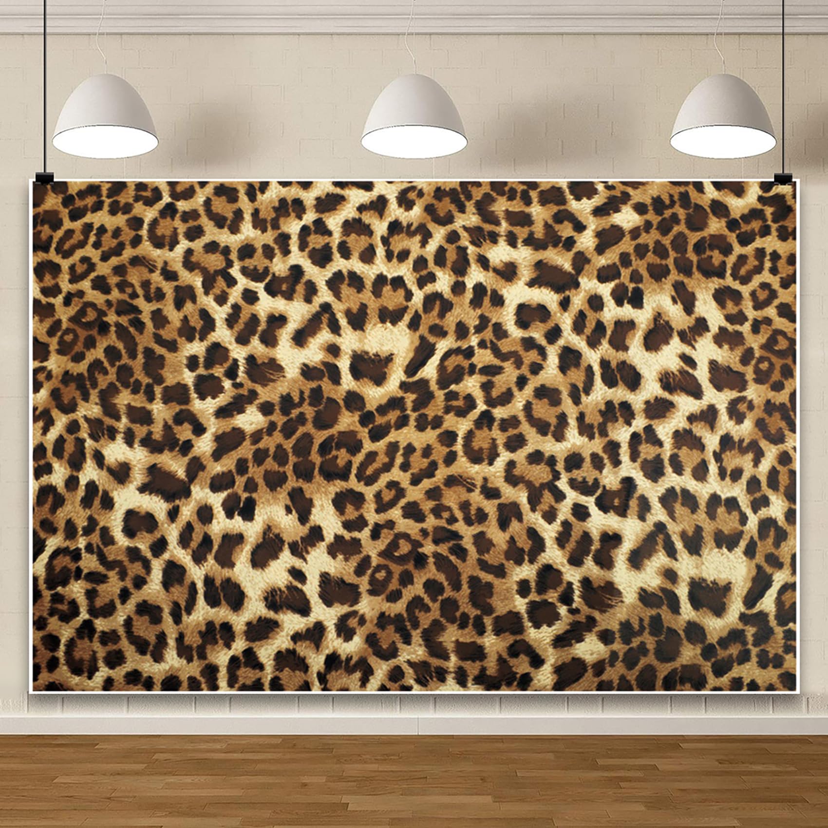 Photo 1 of AOFOTO 8x6ft Leopard Print Photography Backdrop