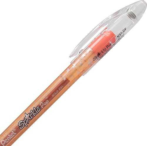 Miniatura 27 de Pentel Arts Milky Pop – Bolígrafo de gel de pastel, 1/32 de pulgada (0.8 mm), línea media, varios colores