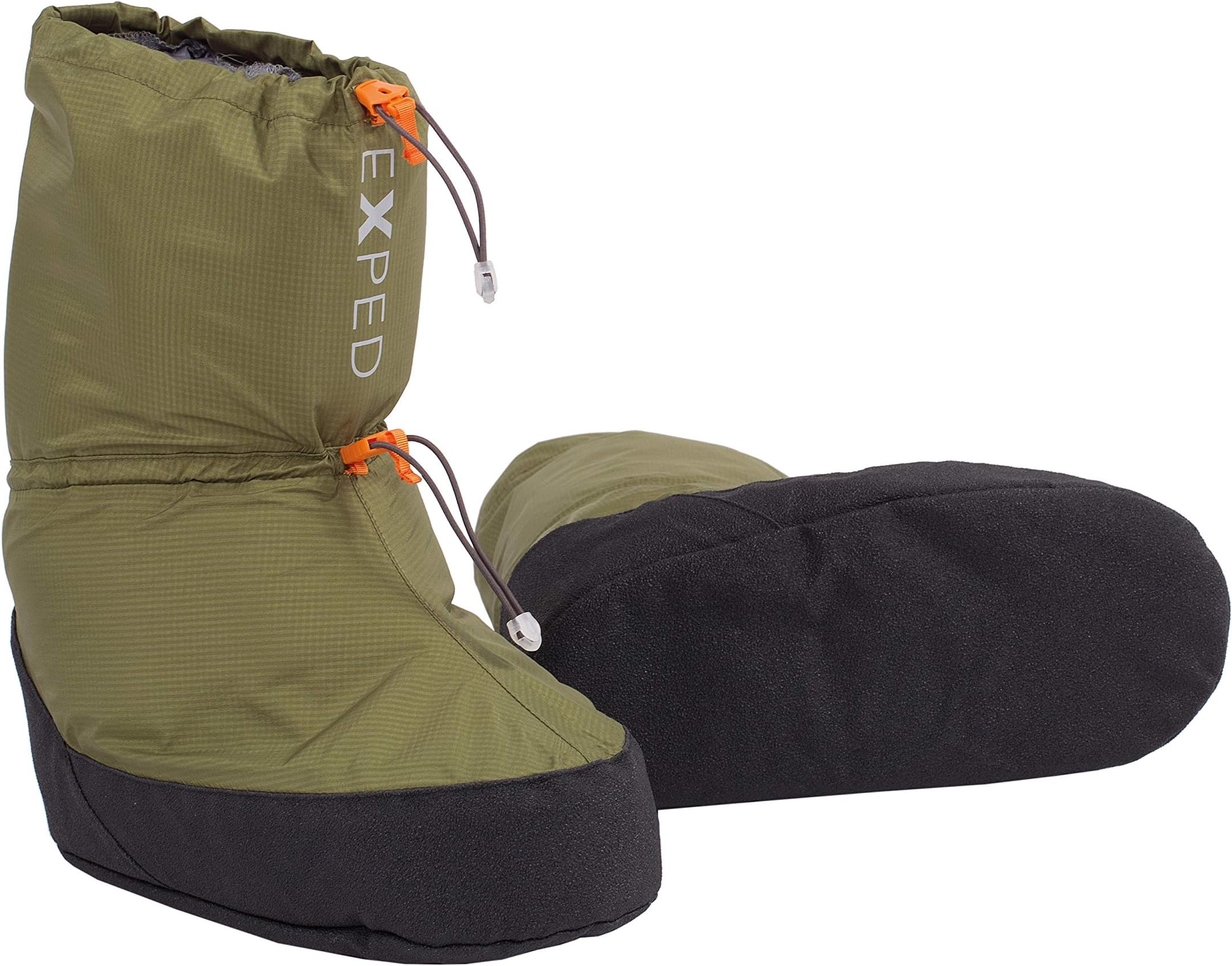 Exped Bivy Booty - Waterproof Shoe Cover for Camp Booty, Down Sock & Camp Slipper, XL, Moss Green