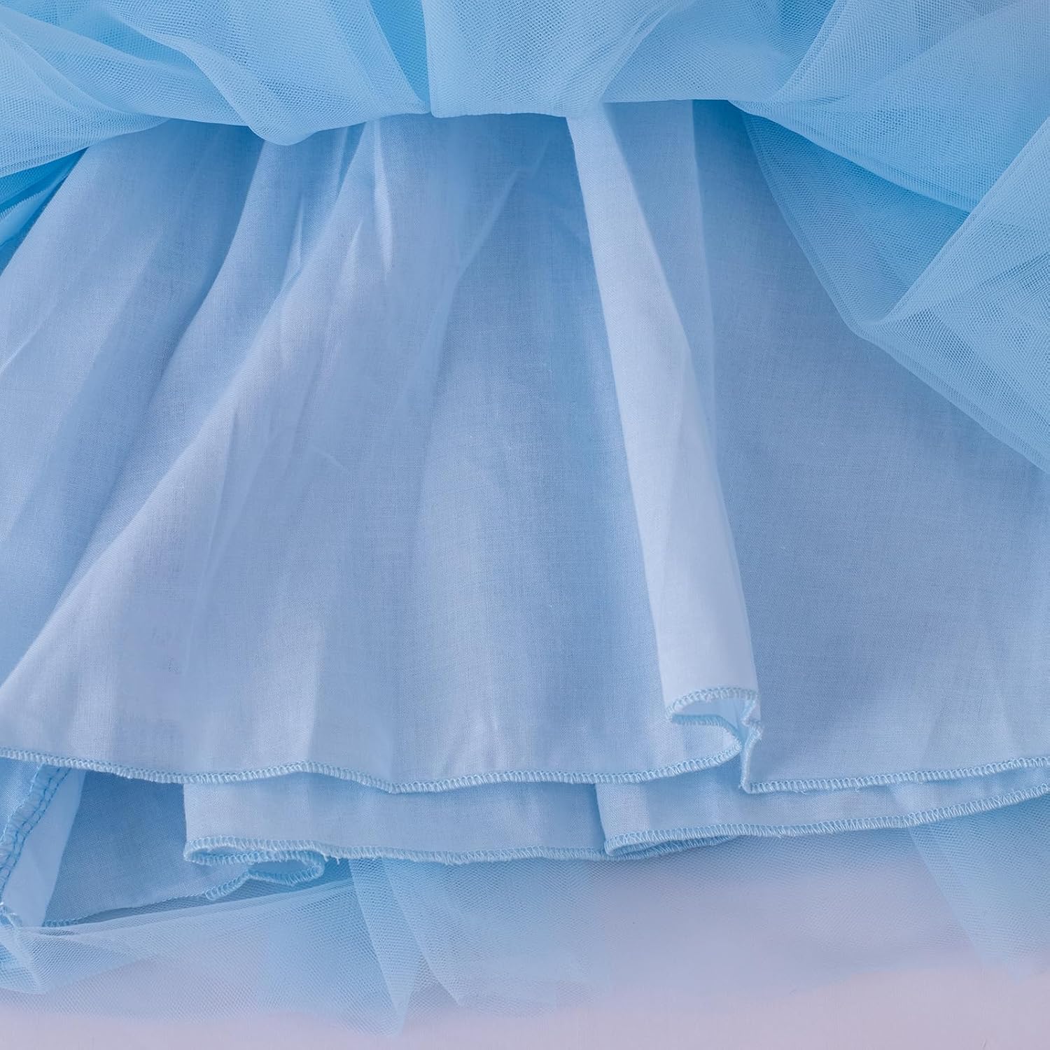 Baby Girl Tutu Dress Lace Strap Dresses A-Line Tiered Tulle Party Sundress for Birthday - Image 5