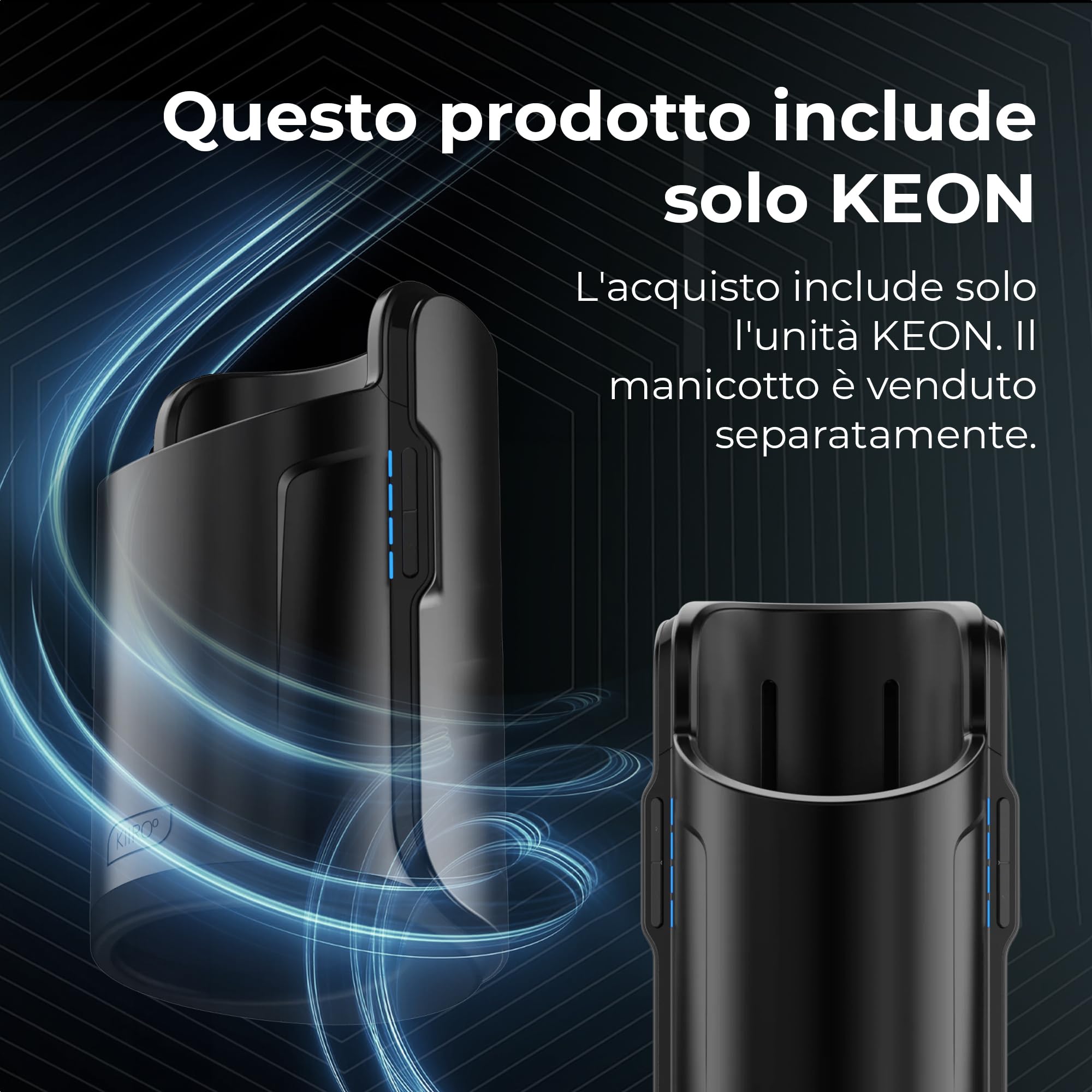KIIROO Keon Masturbatore Uomo Automatico, Masturbatore Automatico