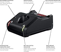 Vista 2 de Bosch GAL12V-40 12V Max Lithium-Ion Battery Charger