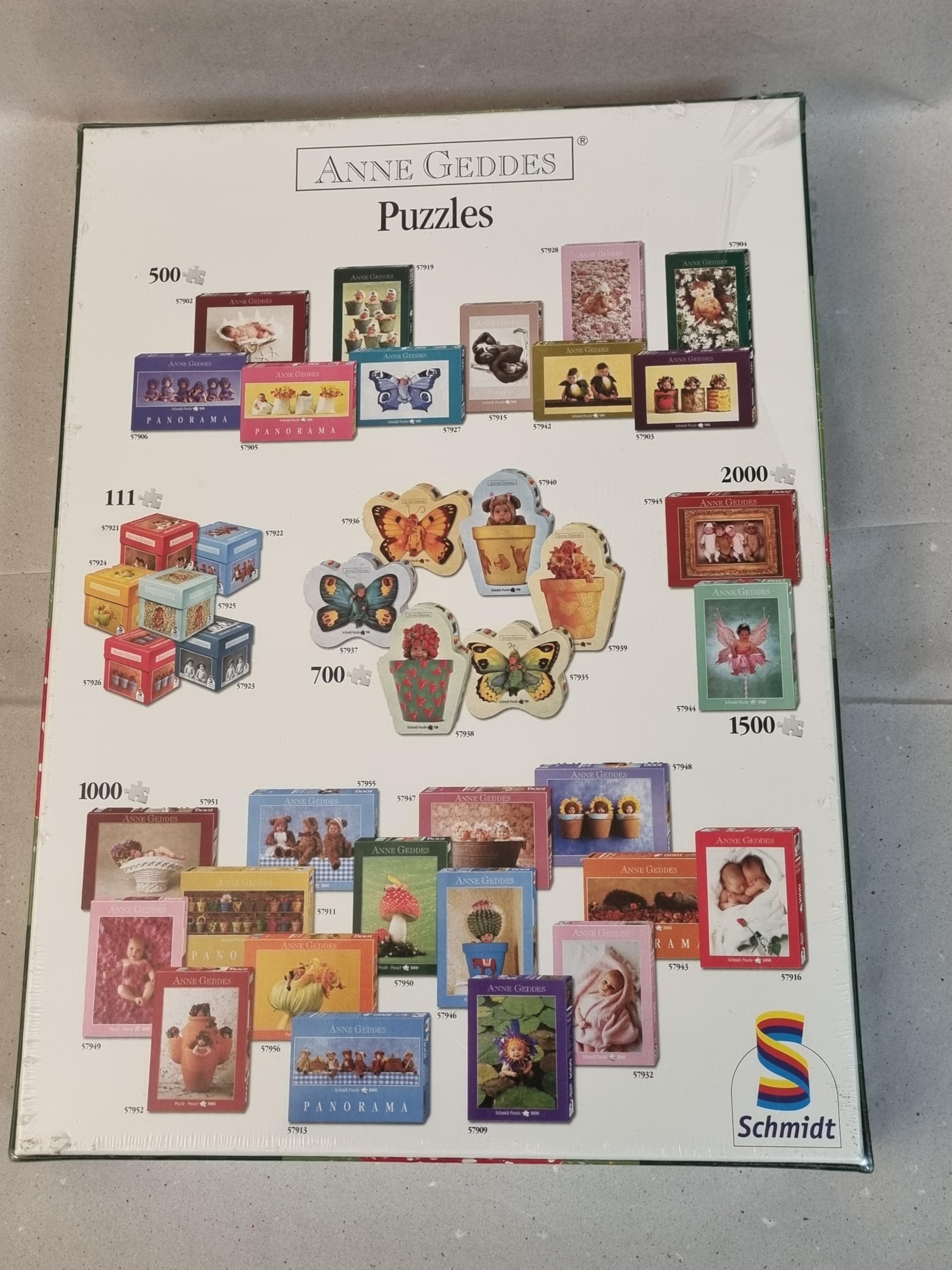 Schmidt Spiele Puzzle 1000 Pezzi – Anne Geddes: "Otto Orsetti" – Arte Fotografica Per Adulti E Ragazze
