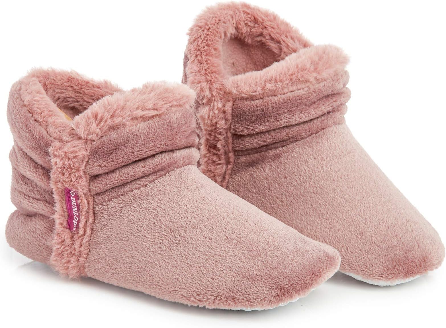 Women Bootie Slippers, Ladies Quality Ankle Slippers Memory Foam, Sheepskin Bootie Slippers Indoor Outdoor Shoes, Comfy Warm Winter Slipper Ankle Boots, Gift For Ladies