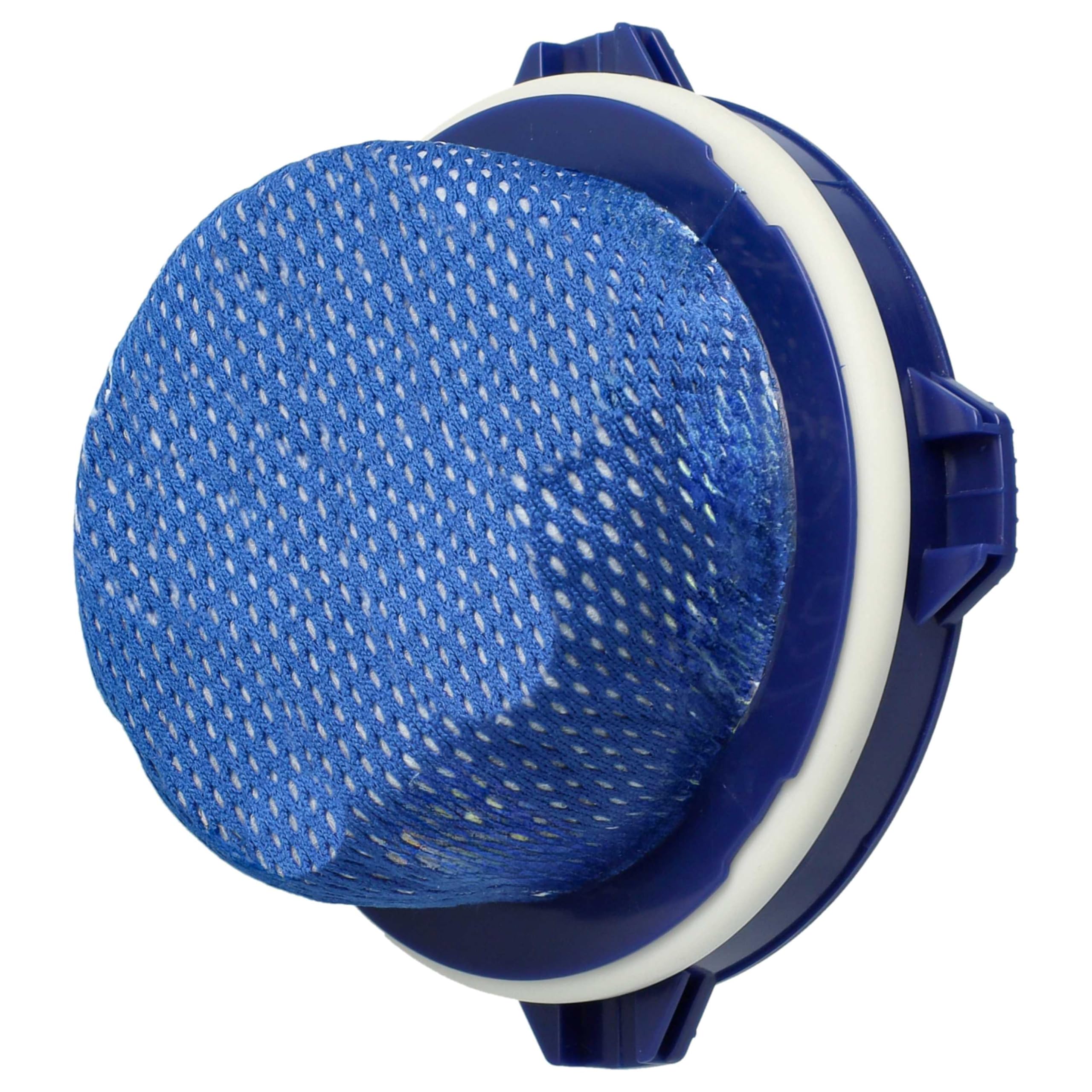vhbw 5x Filtro compatible con Samsung VCASAE 90A, 90B aspiradora - Filtro de aire de salida, azul