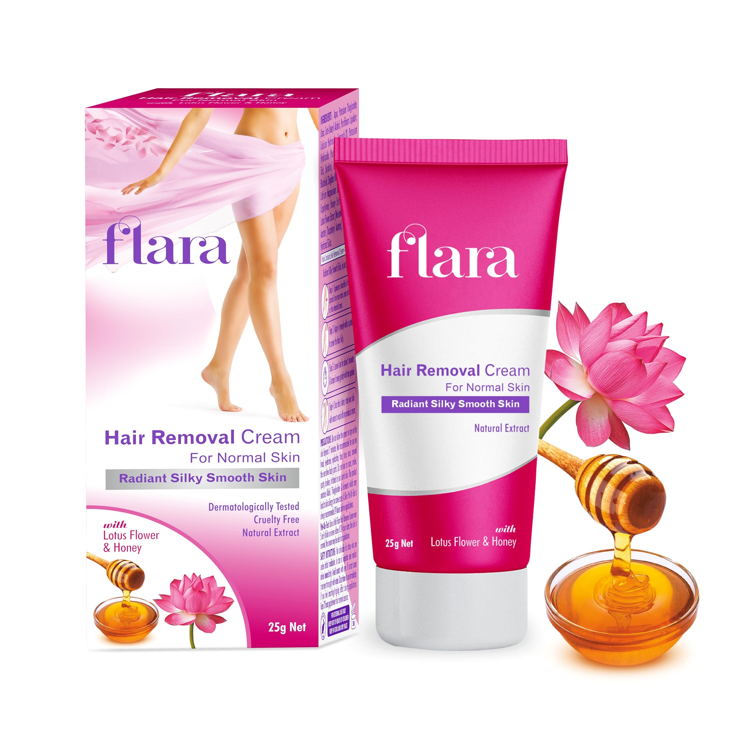 FLARA Hair Removal Cream for Normal Skin (25G)-image-18