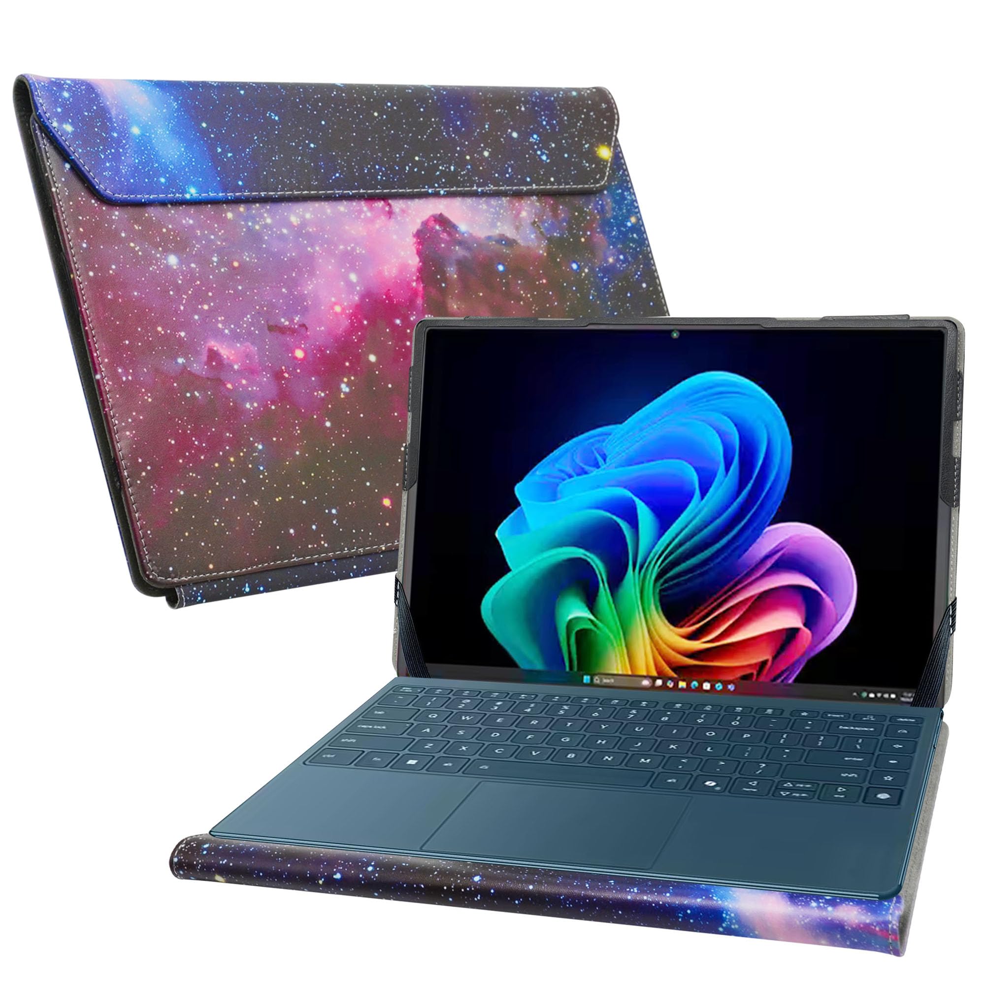 Custodia protettiva per HP ProBook x360 11 G1 G2 G3 G4 G5 G6 G7 EE 11.6" Series Laptop,Galaxy