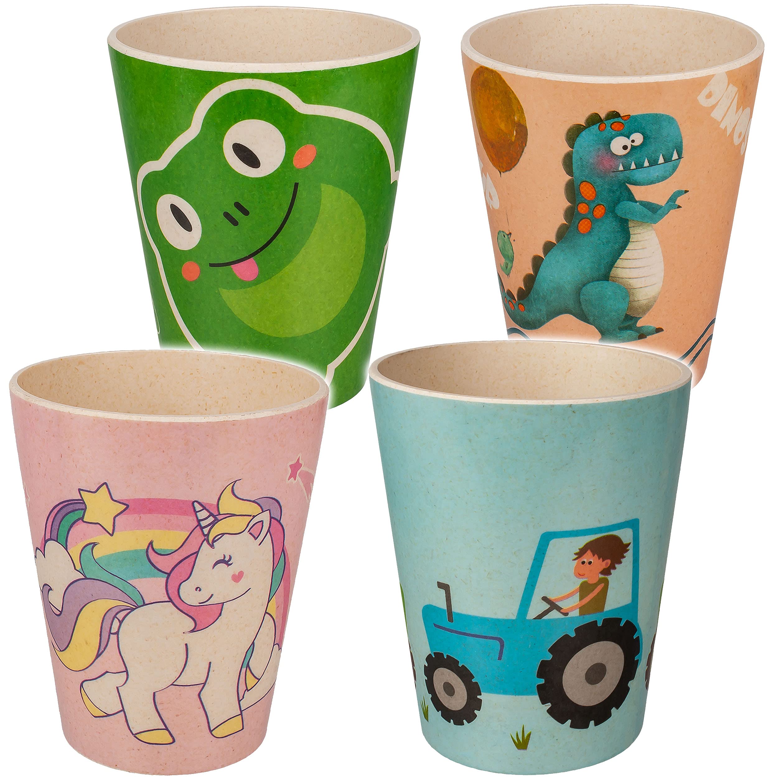 LÄSSIG Kinderbecher - BPA-frei & Spülmaschinengeeignet | Nachhaltiges Kindergeschirr