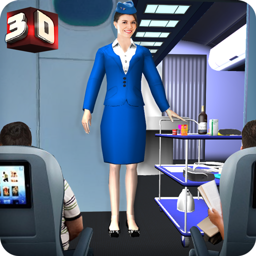 Personal de aeropuerto Auxiliar de vuelo Air Hostess Games