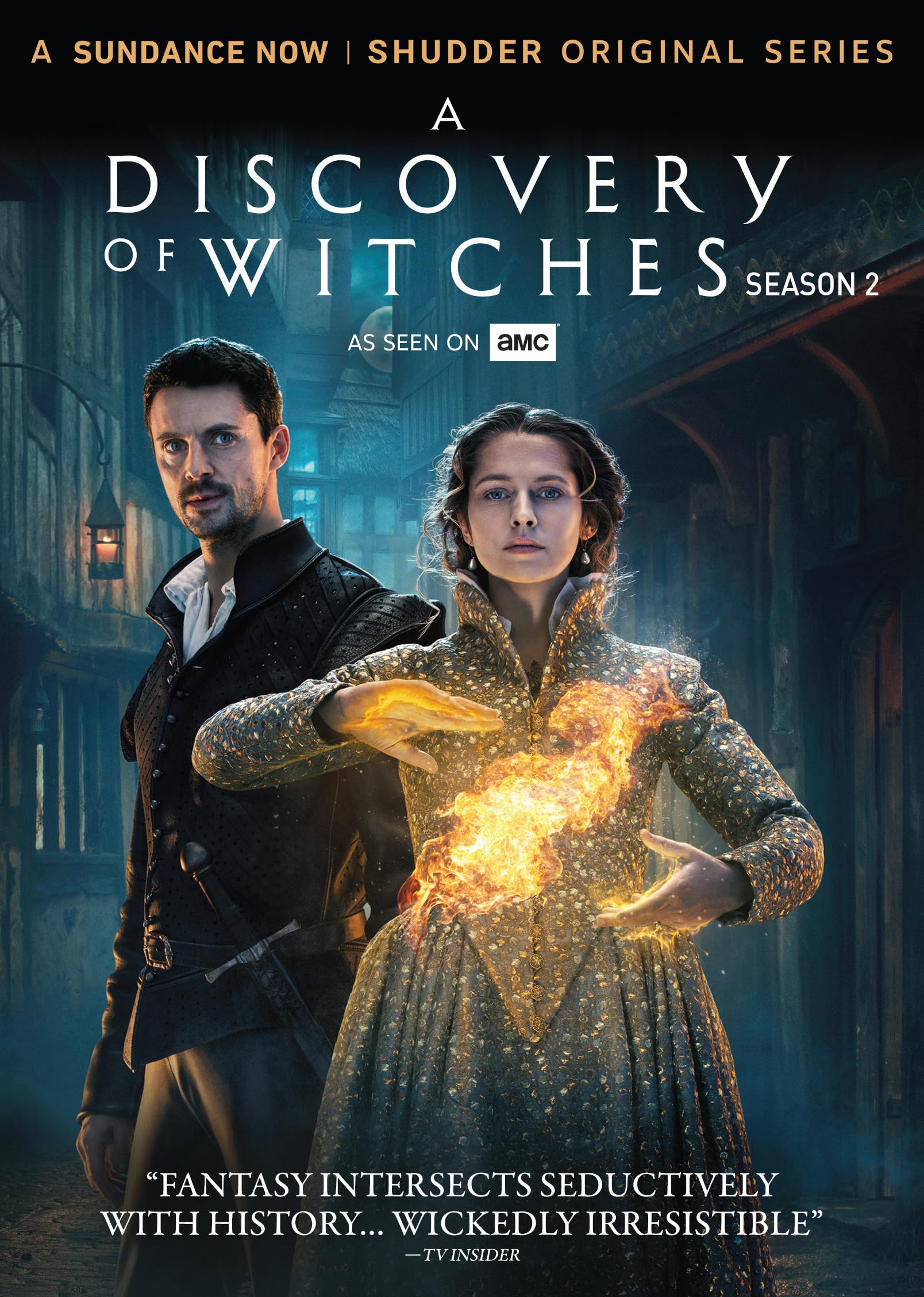 A Discovery of Witches Serie 2 en DVD ideal para un maraton nocturno de misterio