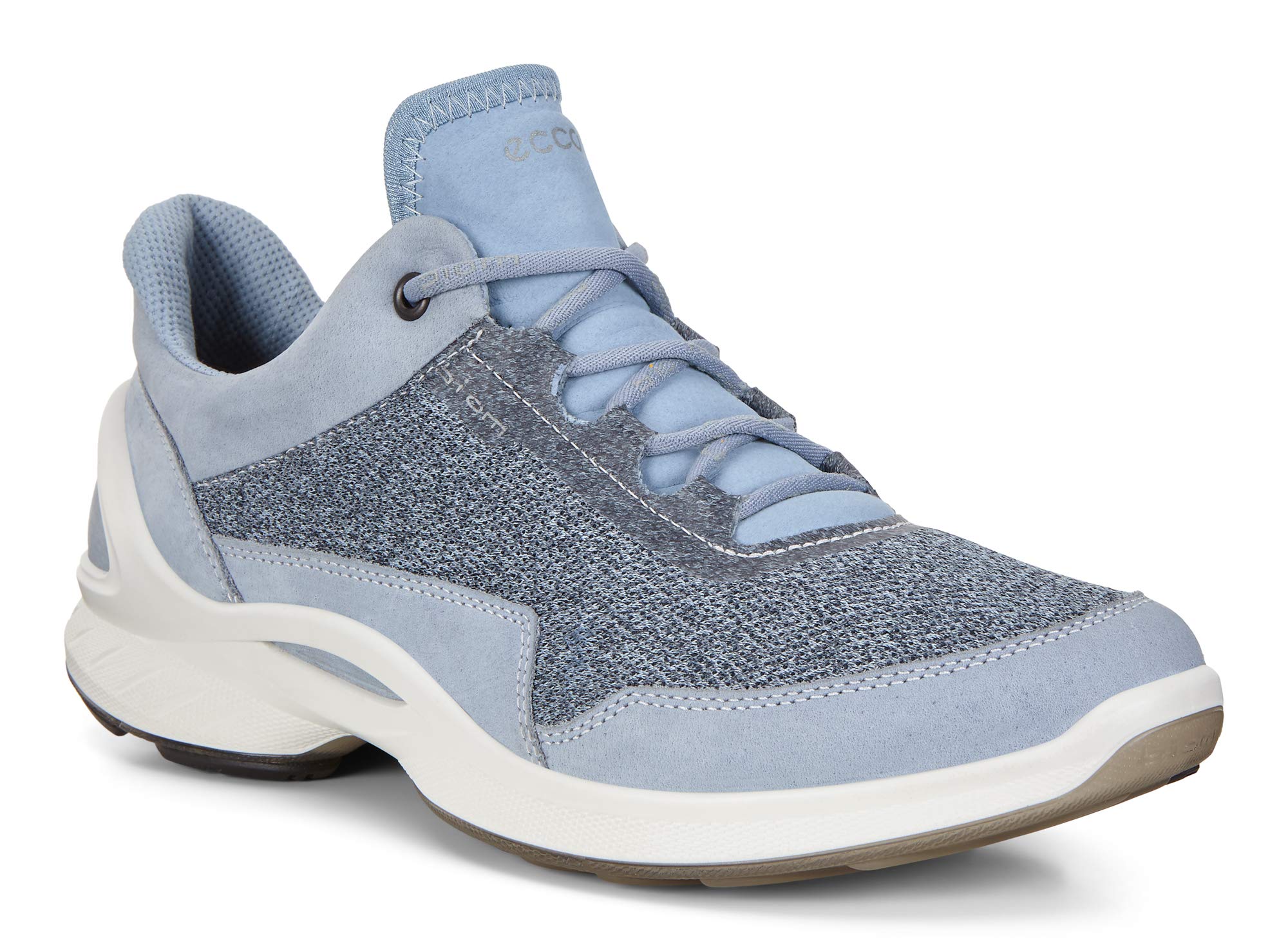ECCO Women's Biom Fjuel Lace Cross Trainer, Dusty Blue, 7-7. 5