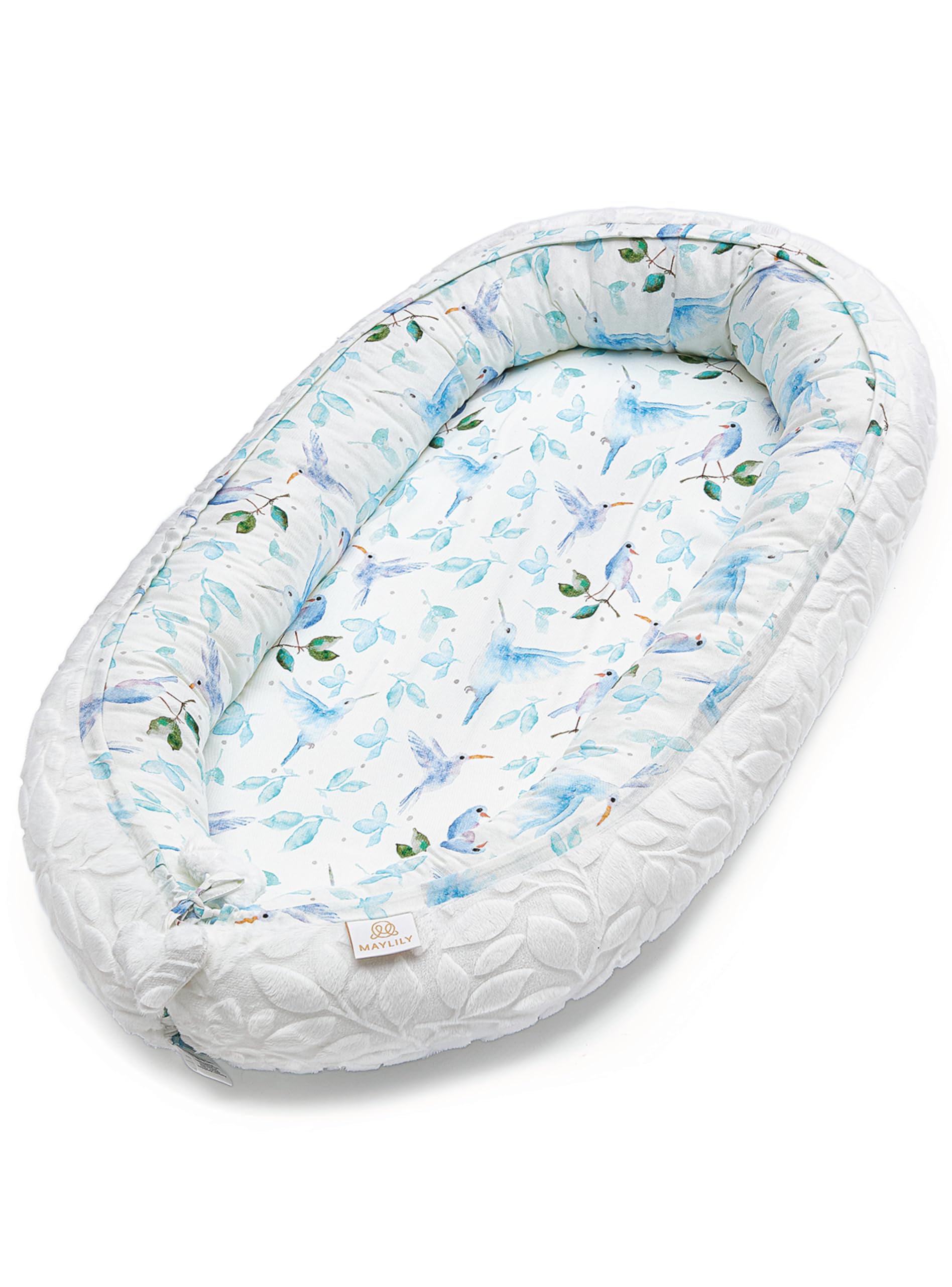 【MAYLILY日本公式代理店】ベビーネスト (ベビーネスト リュクス, ヘブンリーバード/ホワイト)