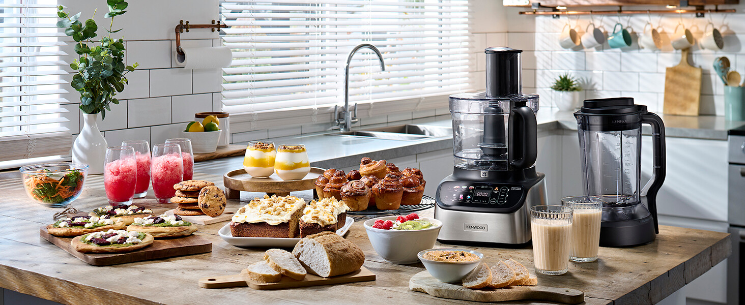 Kenwood MultiPro OneTouch FDM73.850SS - 3-in-1 food processor
