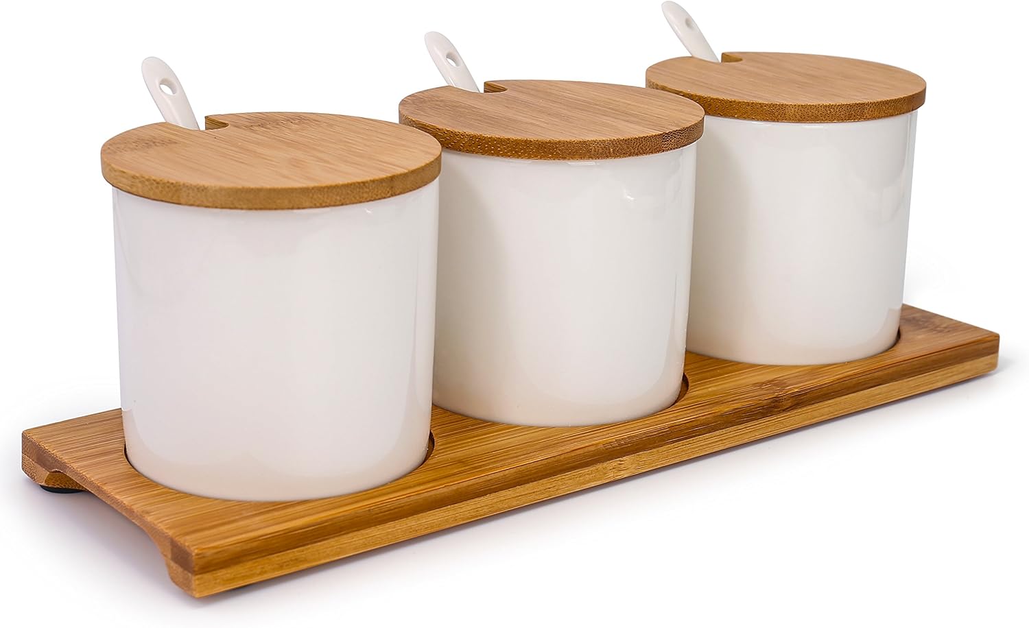White Porcelain Condiment Jar Spice Container Set Brazil Ubuy