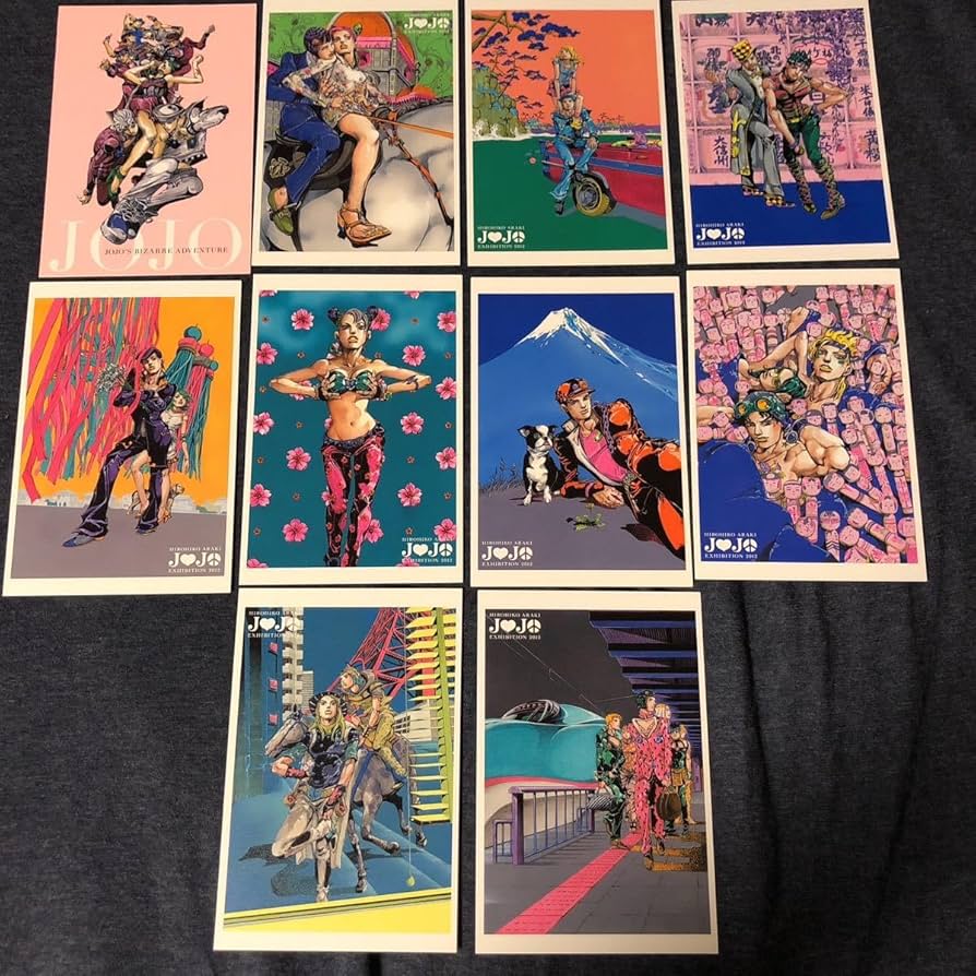 ジョジョ展2012　ポストカードセット Amazon.co.jp: JOJO展 2012 本限定ポストカード50枚セット