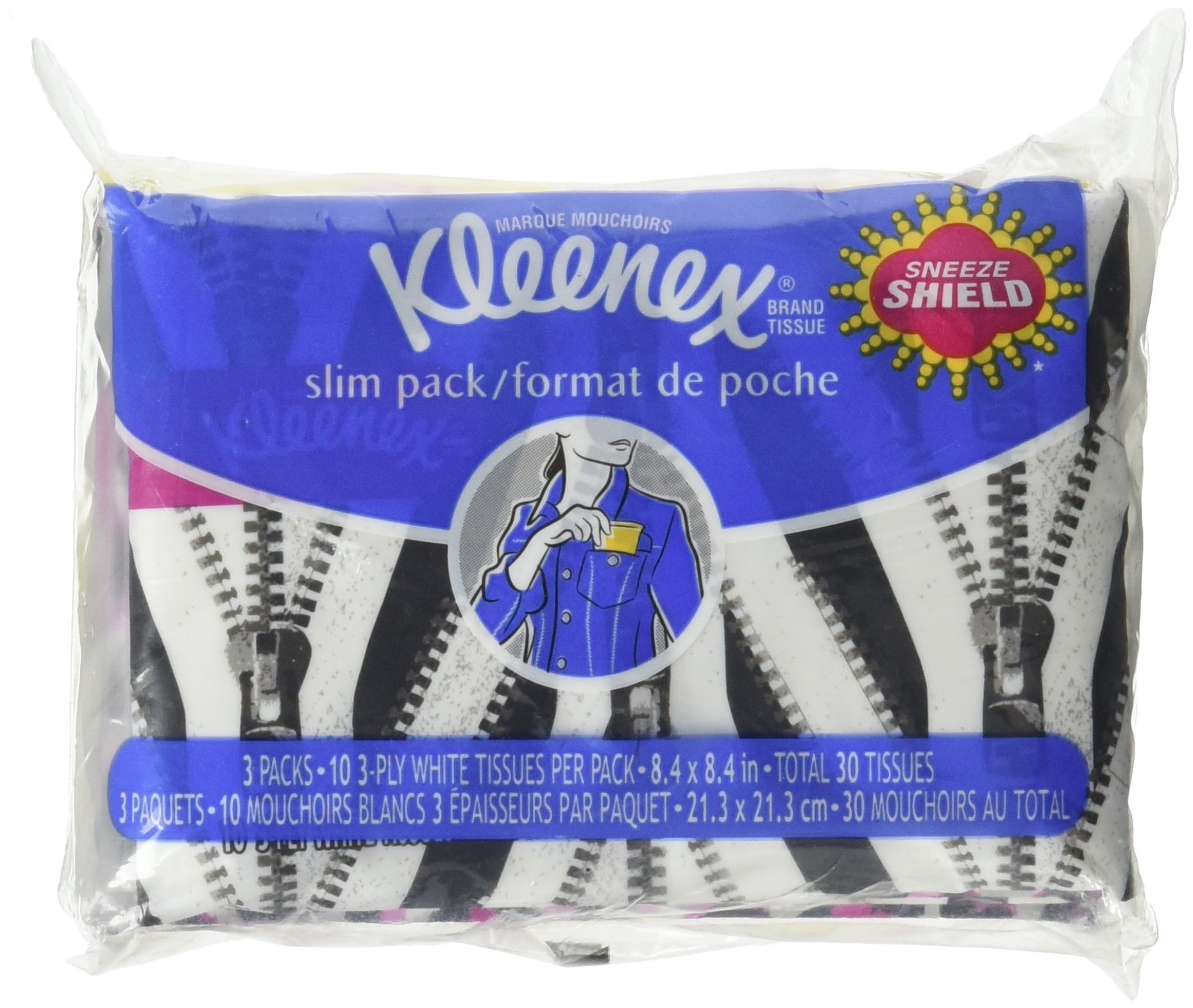 Kleenex 3PK Slim Pack Pack of 3