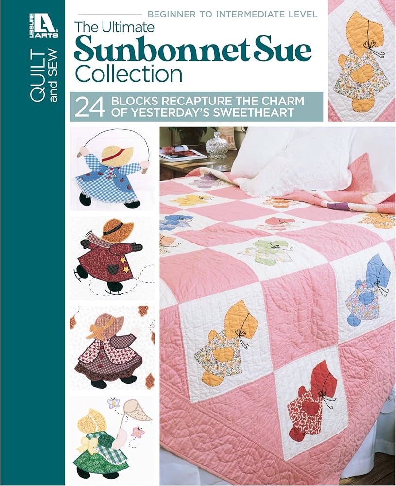 Amazon.com: Leisure Arts Quilt Book - Ultimate Sunbonnet Sue Quilting Patterns Collection Quilt Book – Quilting Books with Twenty-Four Applique Block Patterns : leisure-arts-inc: Arts, Crafts & Sewing amazon-com-leisure-arts-quilt-book-ultimate-sunbonnet-sue-quilting-patterns-collection-quilt-book-quilting-books-with-twenty-four-applique-block-patterns-leisure-arts-inc-arts-crafts-sewing