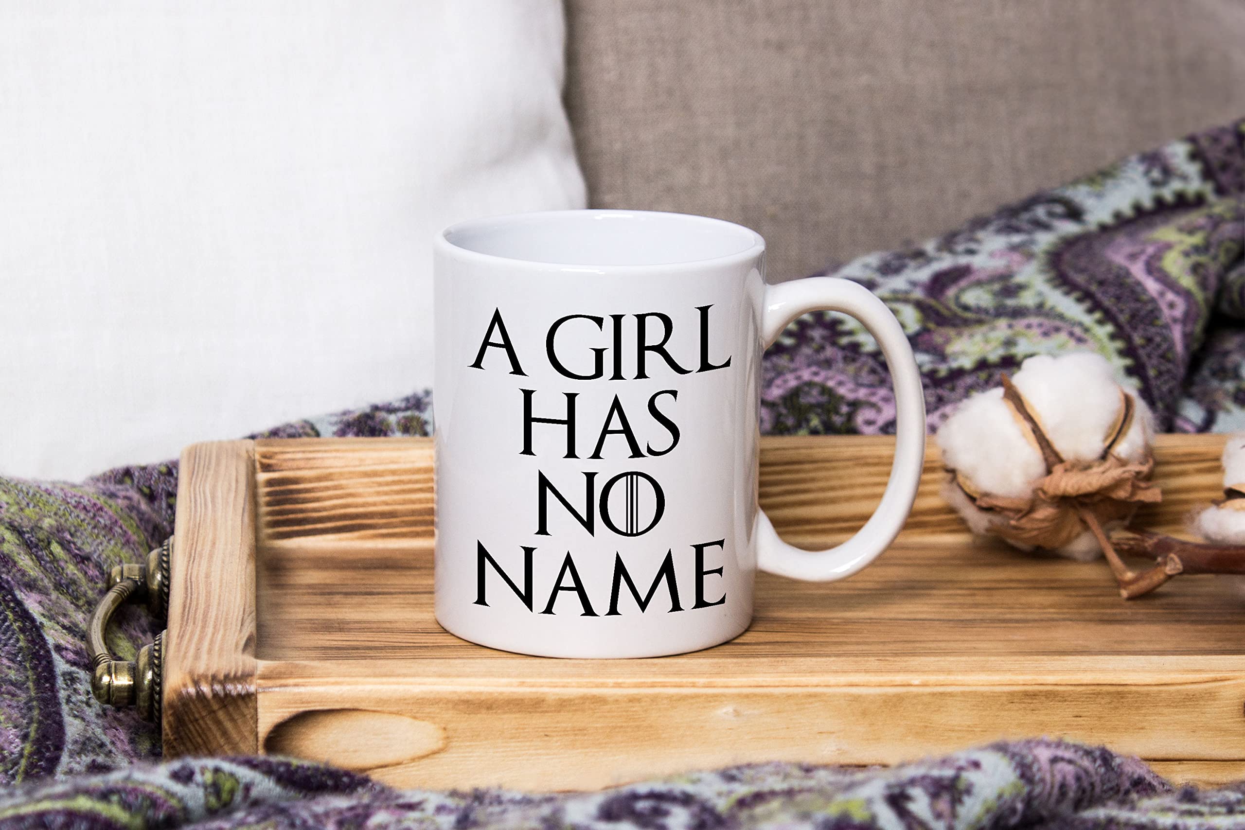 A Girl Has No Name Letter Print Coffee Mug, Merchandise Gifts for Women  Teen Girls, Birthday Halloween Christmas Thanksgiving Gifts Gag Gifts Tea  Cup : Amazon.ca: Home