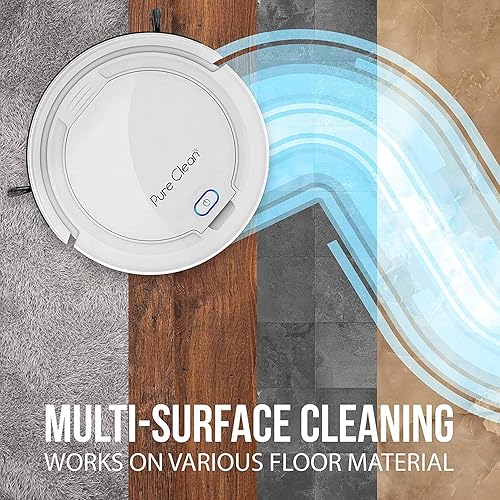 Miniatura 2 de SereneLife PURE CLEAN Smart Automatic Robot Aspirador-Slim Recargable Eléctrico Robo Aspirador w, Auto Programado Navegación, Sensores