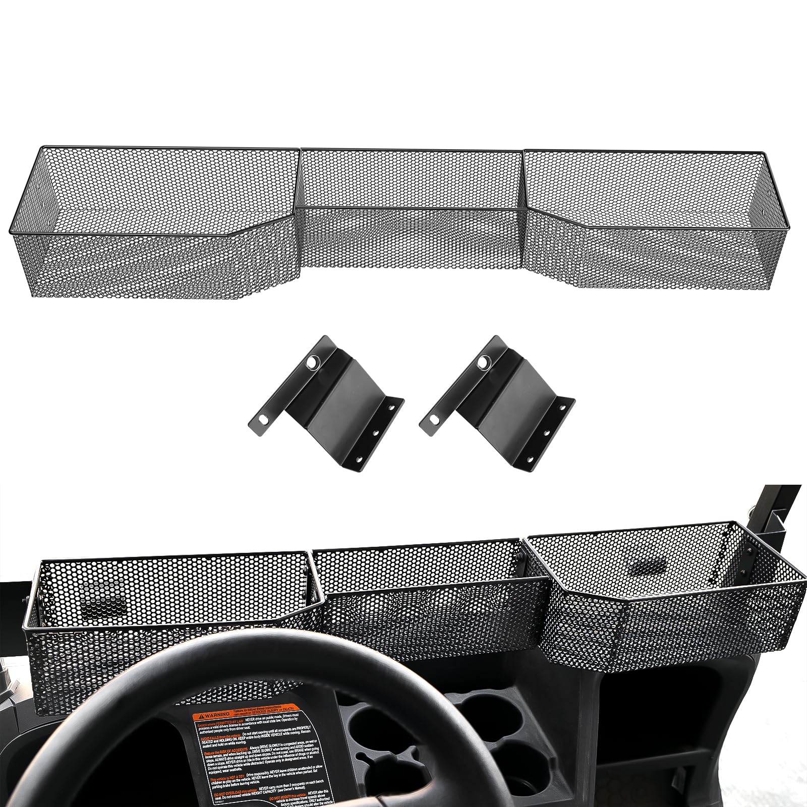 Panier EZGO RXV grands compartiments de stockage avant - 8