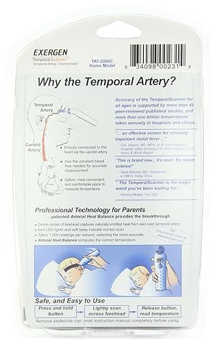 Miniatura 2 de Exergen Termómetro, Termómetro Temporal Scanner 1