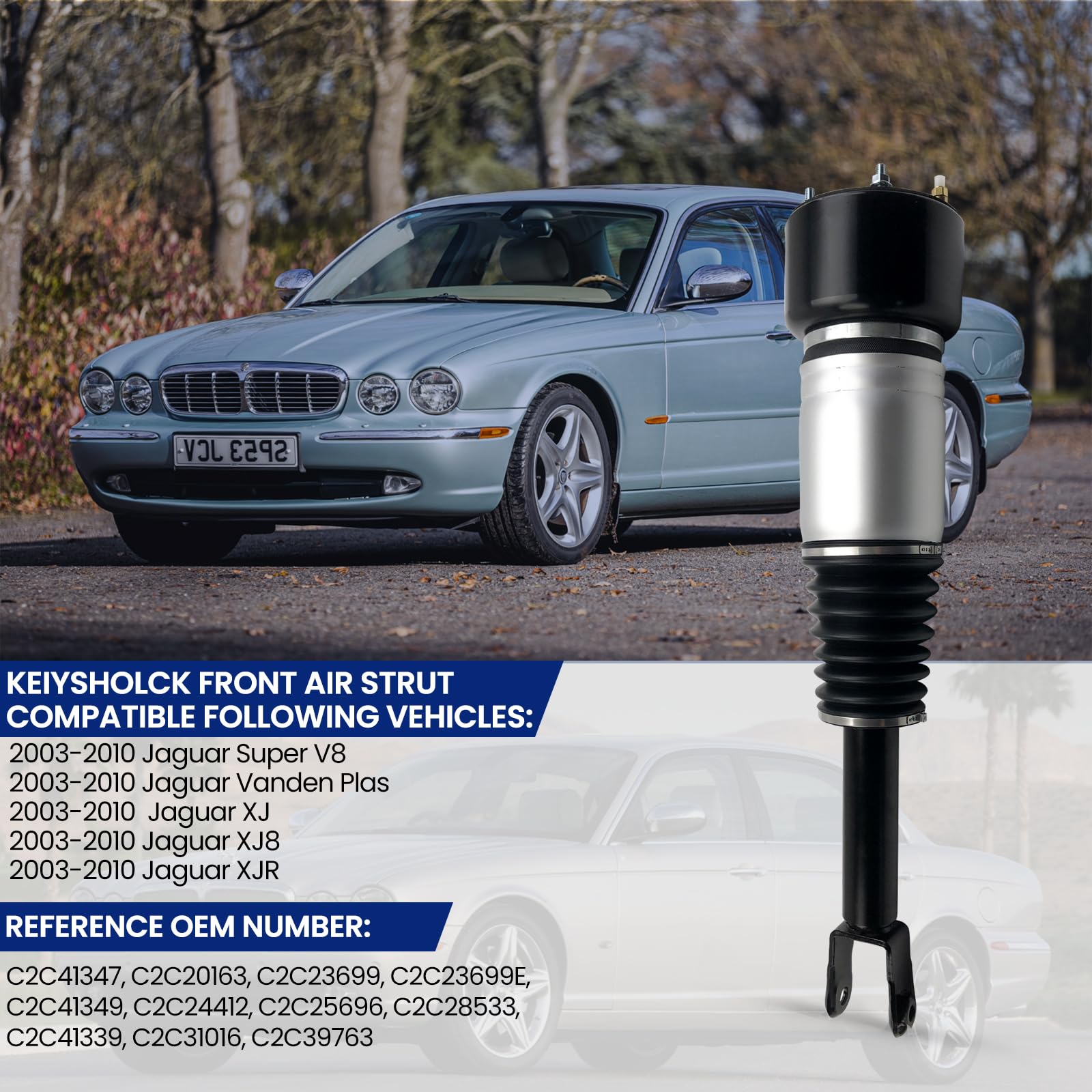 Amazon.com: KEIYSHOLCK Front Air Strut Replacement for 2003-2010