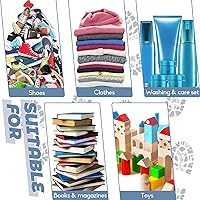 Vista 5 de Bolsas de zapatos, Transparente, Accesorio de viaje