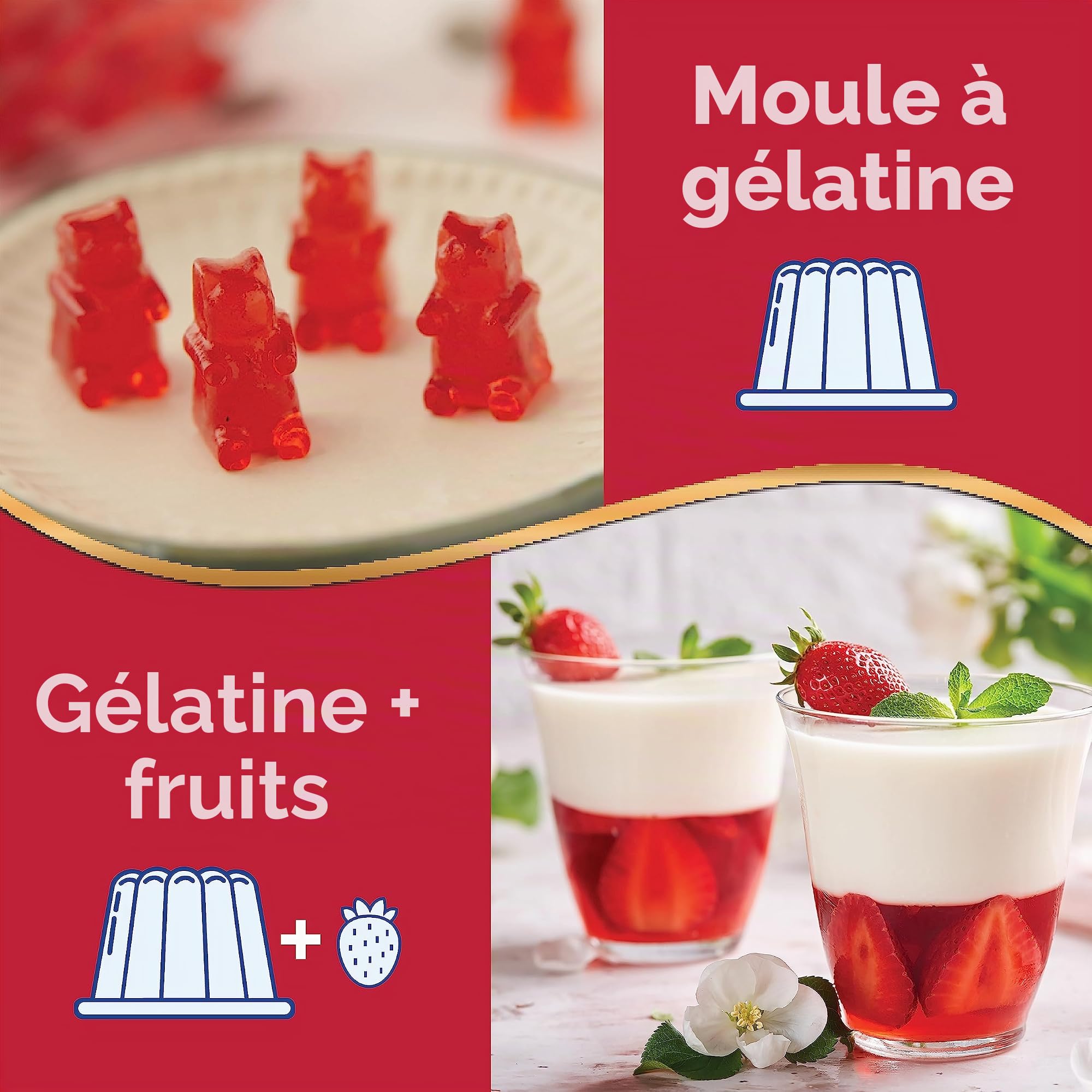 Royal Gelatin, Sugar Free, Strawberry, 0.32-Ounce (Pack of 12)
