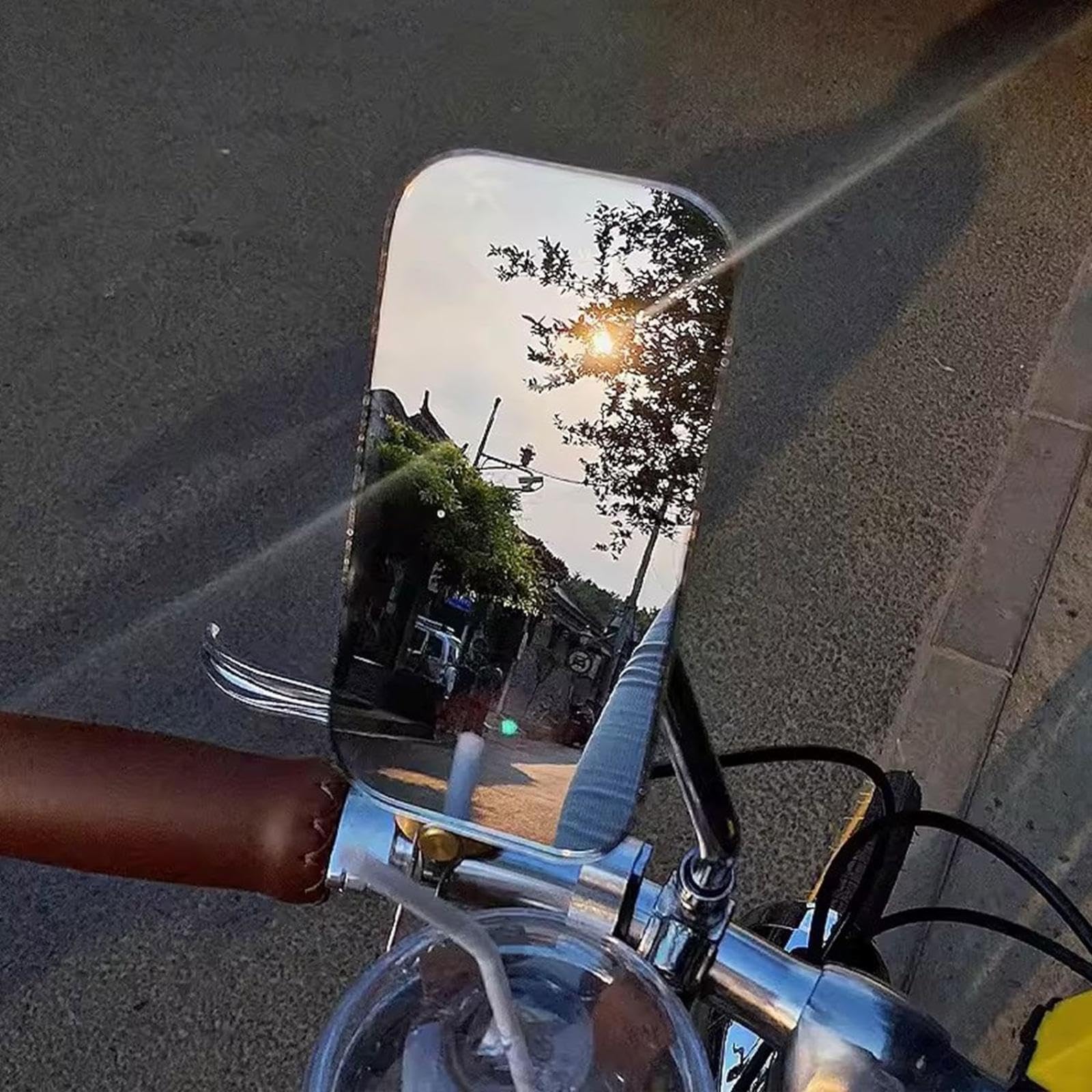 Espejo Retrovisor Para Bicicleta Crystally-2x, Espejos Retro | Cuotas