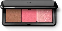 KIKO MILANO, Multi Finish Trio Blush & Bronzer Palette, Paleta Compacta 2 em 1, Cor