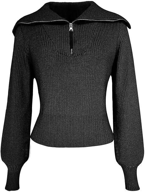 トップス ALMOSTBLACK \"HIGH NECKED ZIP-UP KNIT\" 22AW】 ALMOSTBLACK (オールモストブラック) 