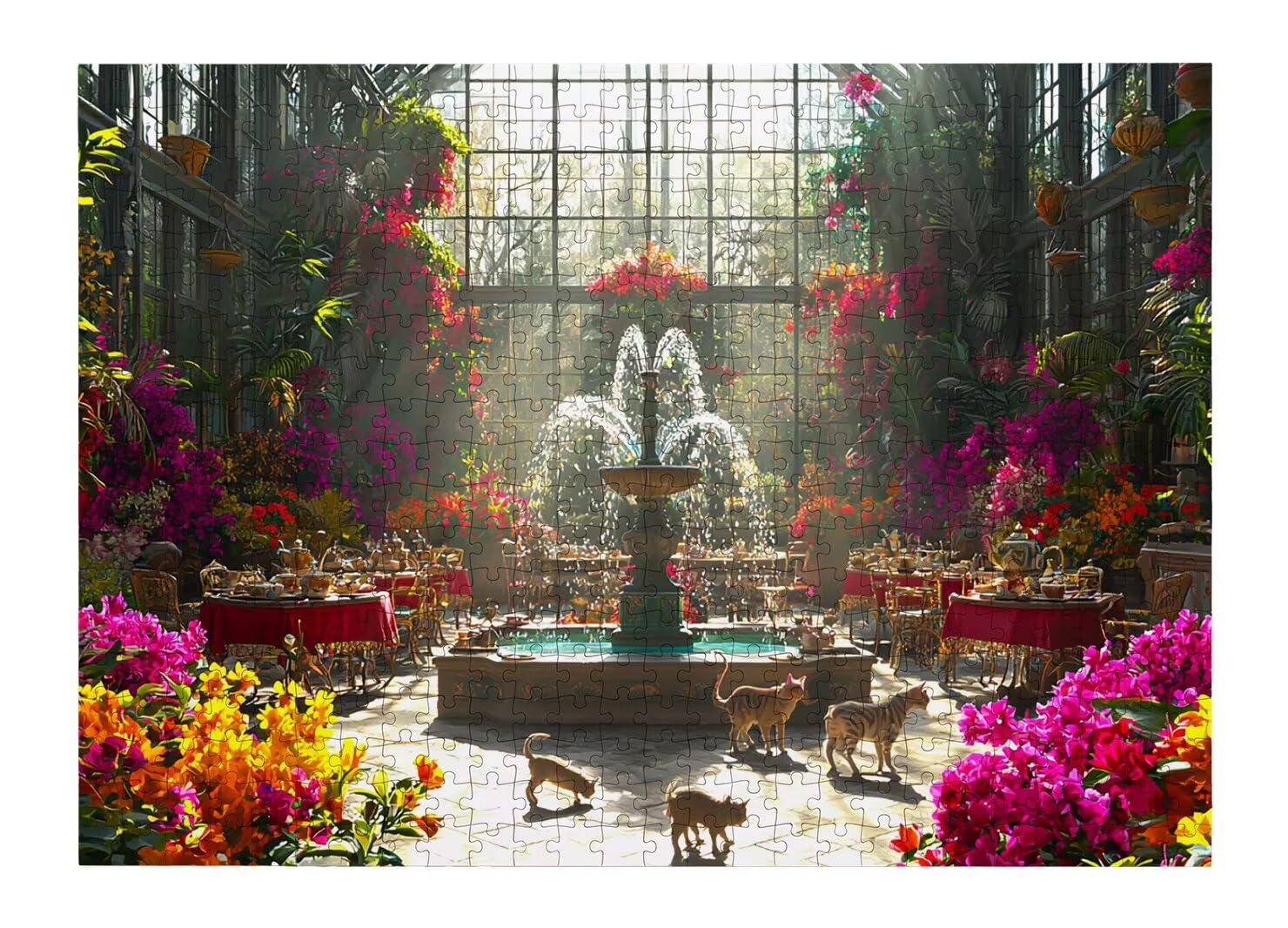Puzzle Giardino, Puzzle 3000 Pezzi Arte per Adulti, Regalo Uomo/Donna -4735