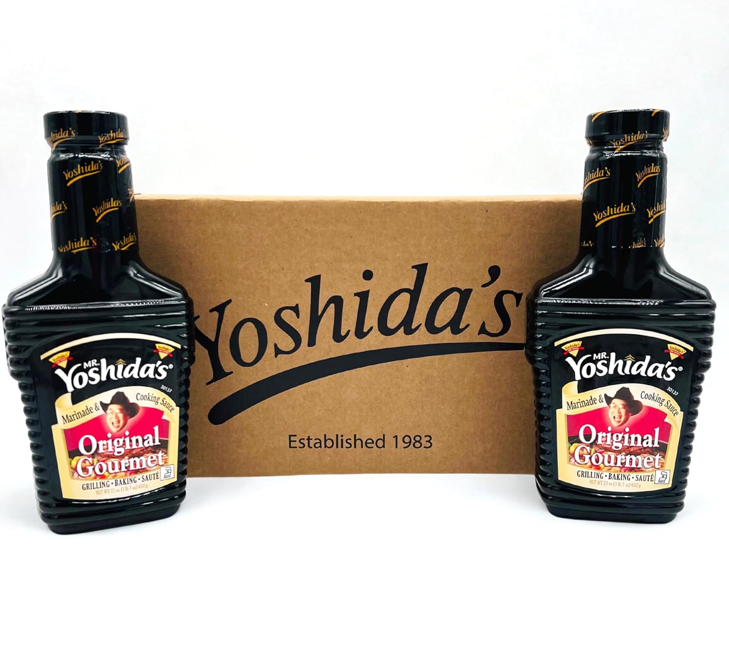 Mr. Yoshida's Original Japanese Barbecue Gourmet Marinade & Cooking Sauce, 2-23 oz Bottles