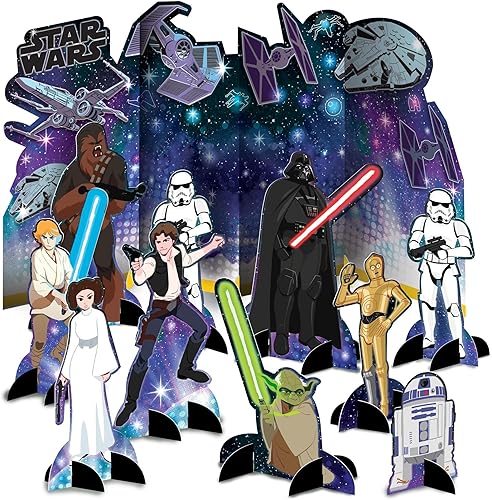 Star Wars Galaxy of Adventures - Impresionante decoración de mesa, desde 5 a 14 pulgadas (paquete de 1), diseño detallado, coleccionable y único,