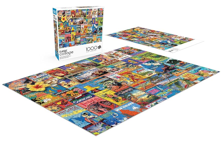 1000pc Jiggz Cute Dogs Premium Jigsaw Puzzle - Every Piece Is Unique - Challenging Adult Family