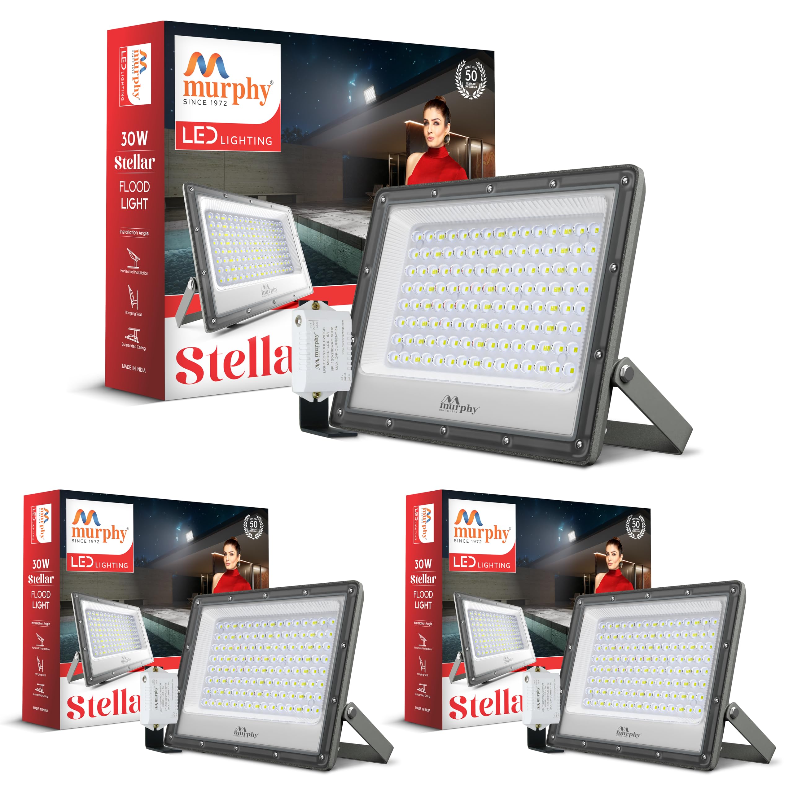 Murphy Stellar LED Flood Light - Day-Night Sensor -19