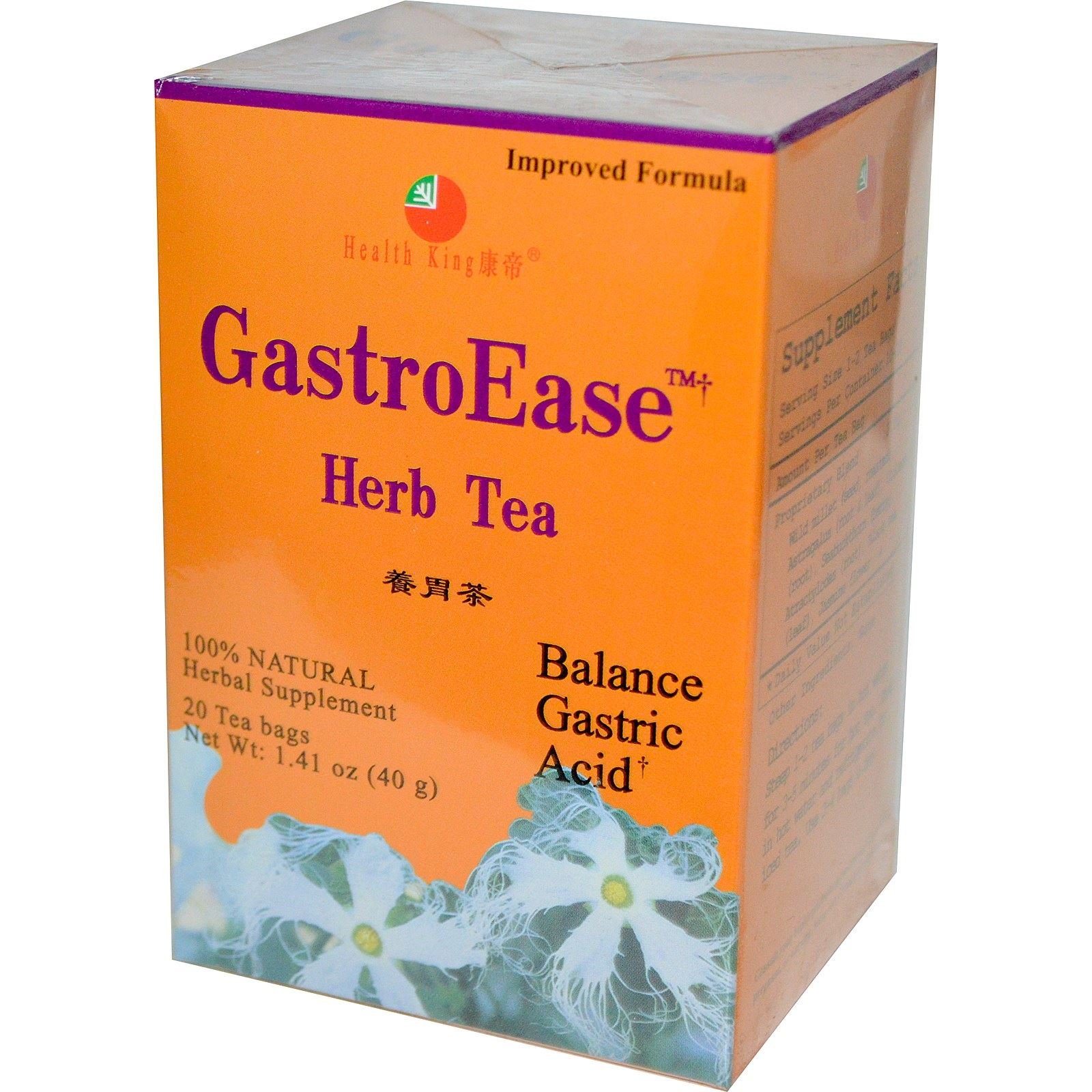 HEALTH KING GastroEase Tea