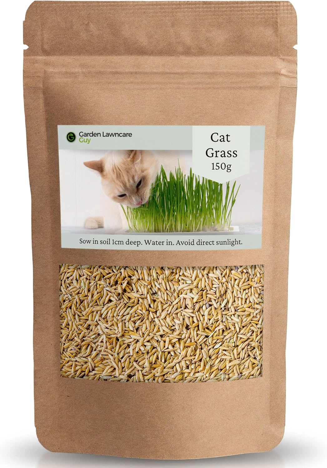 Cat Grass Seeds UK for Indoor & Outdoor Cats Reduce Hairballs Fast