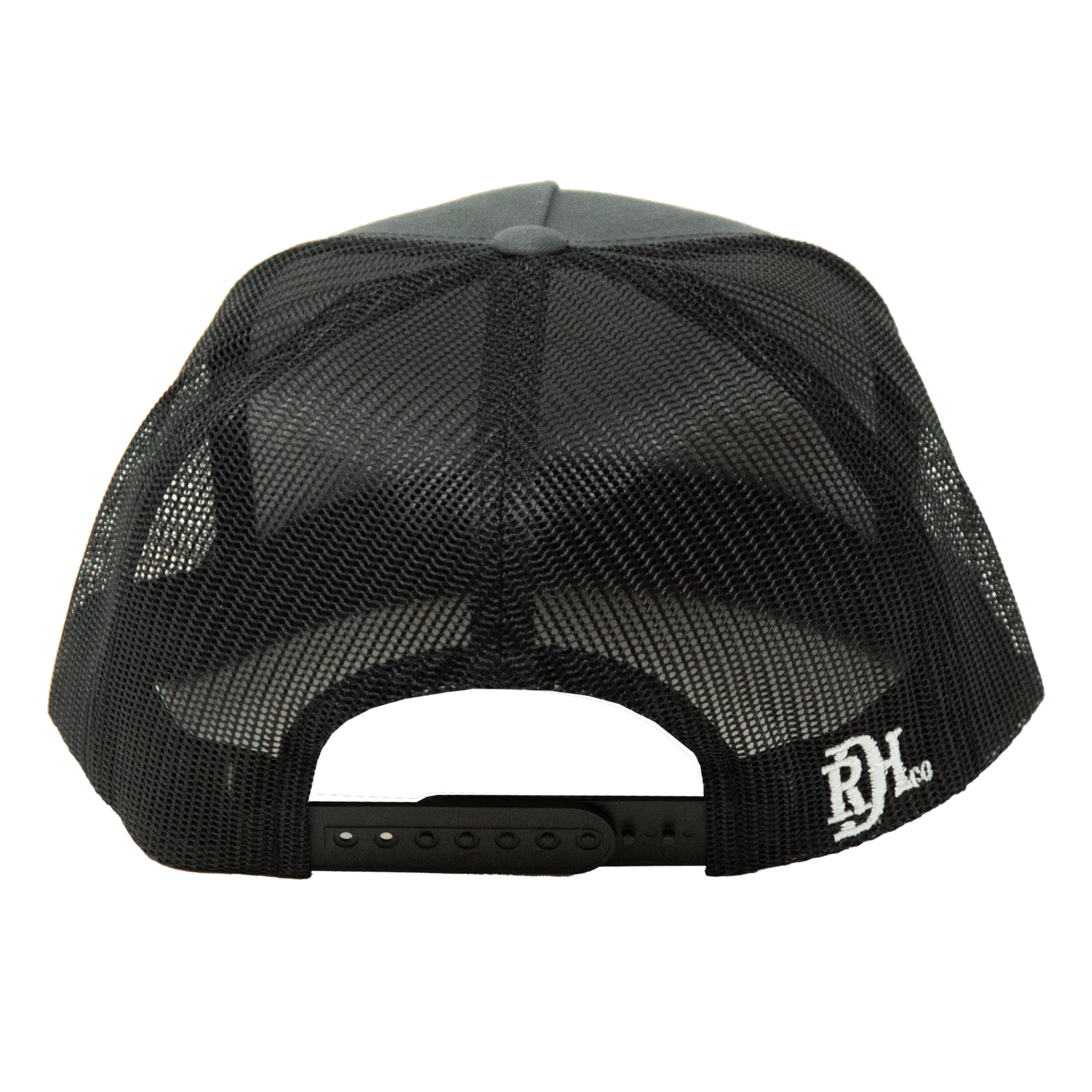 Red Dirt Hat Company Southwest Adjustable Snapback Hat (Nightfall - Charcoal/Black)