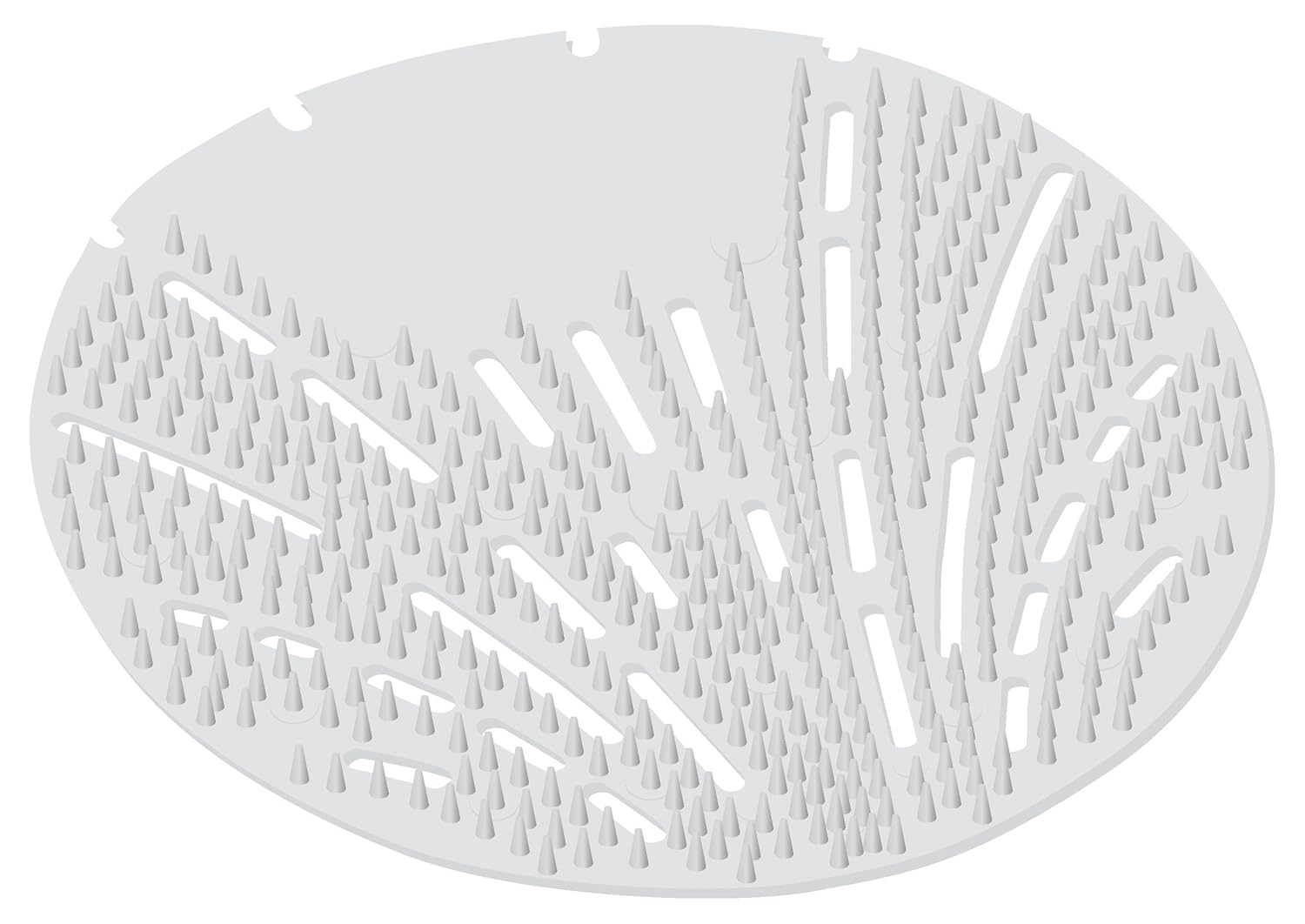 Big D 620 The Mini Pearl 3D Urinal Screen, Melon Mist Fragrance, White (Pack of 10) - Lasts up to 45 days - Ideal for restrooms in cruise ships, tour buses, childcare facilities, schools, offices