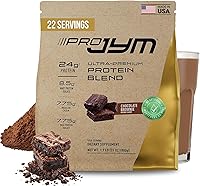 Vista 19 de Pro Jym Supplement Science - Proteína en Polvo de claras de huevo, leche, proteína de suero aislada y caseina micelar