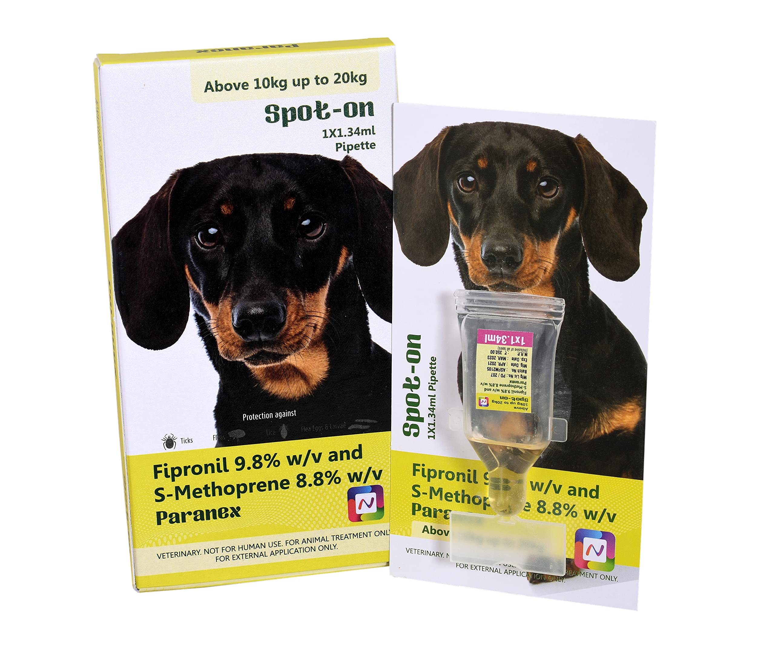Buy Paranex Spot On for Control & Treatment of Ticks, Fleas & Chewing